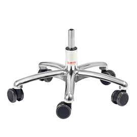 Alu base (dia. 50 cm.) Til stole uden ryglæn.