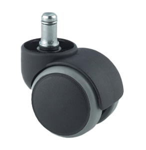 Hjul (dia. 50 mm.) Belastningsbremsende - hjulene bremser når man sætter sig. (Anbefales til ståstøtter)