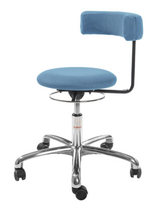 Saturn ergonomisk taburet med 360° roterende støtte