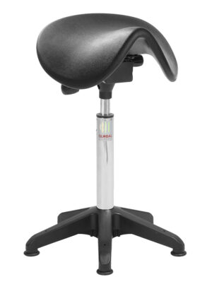 Dalton PU Octopus saddelstol med PU-sæde og stabil Octopus-base.