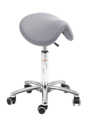 Mini saddelstol med Flexmatic mekanisme og ergonomisk saddelsæde