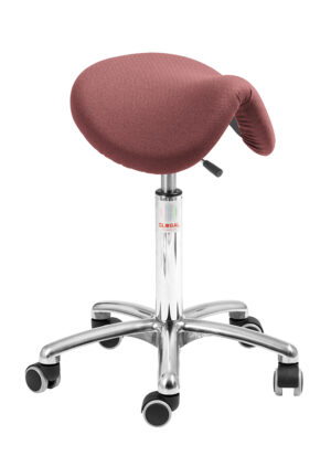 Mini saddelstol med Flexmatic mekanisme og ergonomisk saddelsæde