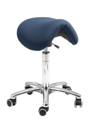 Pinto saddelstol med Flexmatic mekanisme til ergonomisk arbejdsstilling
