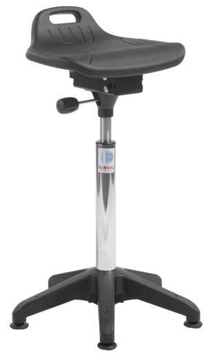 Ståstøttestol Omega Octopus med ergonomisk sæde og stabil base