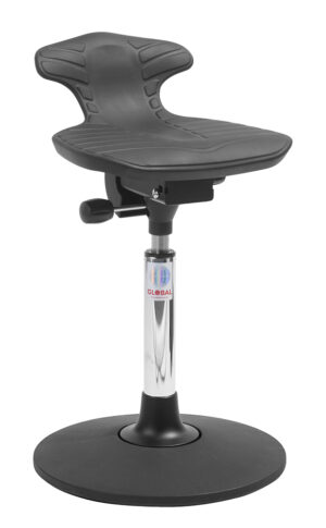 Ståstøttestol Venus Sway med fleksibel base og ergonomisk sæde