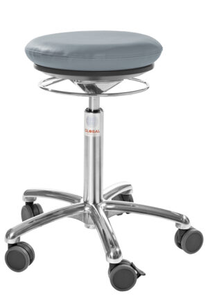 Pilates Air Seat taburet med aktivt luftpudesæde og sort 3D-betræk