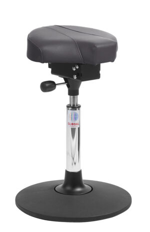 Gamma Sway saddelstol med ergonomisk saddelsæde og aktiv siddedynamik.