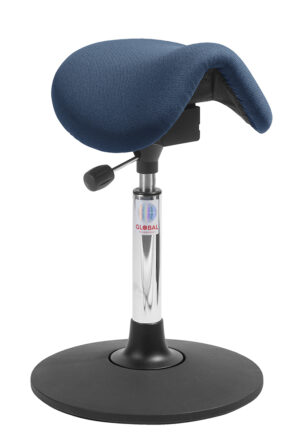 Dalton Sway Easy Seat saddelstol med dynamisk base og aktiv siddestilling.
